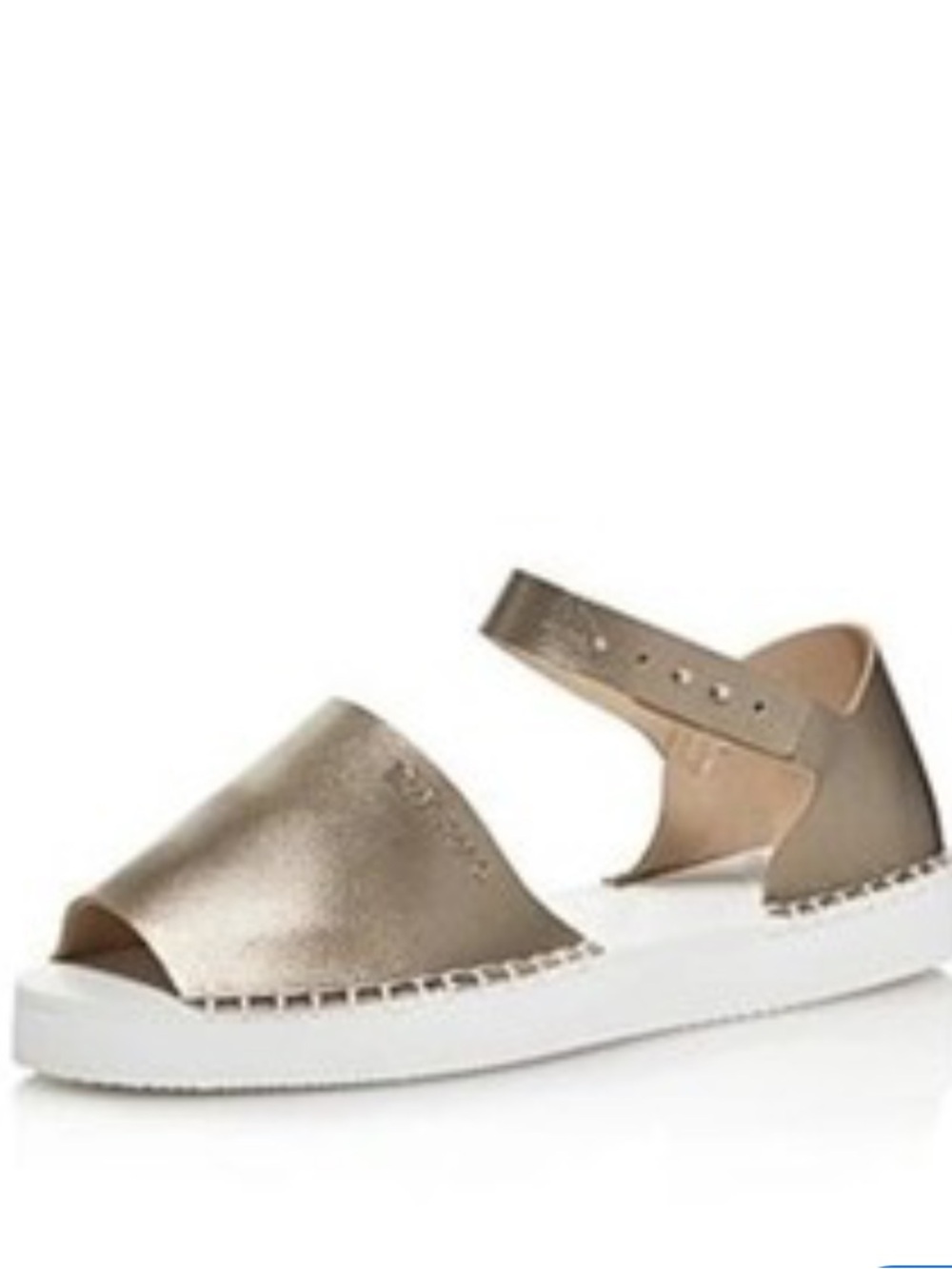 Havaianas Women’s Metallic Gold Open-Toe Espadrille Sandals